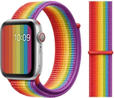 Produktbild von Original Apple Sport Loop Armband 38/40/41mm MV9Q2ZM/A Pride Edition 2019