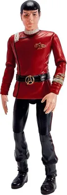 Image de Bandai Star Trek Captain Spock Figure Rouge Rouge Taille Unique