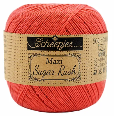 Produktbild von Scheepjes Maxi Sugar Rush 50g (252) Watermelon
