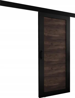 Produktbild von KIER FURNITURE Schiebetür Komplettset, Modern Tür , Sliding Door Set 86x205 cm