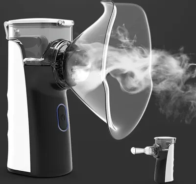 Produktbild von Inhalator Inhalationsgerät,Inhalator Vernebler Baby Verneblers mit Mundstück