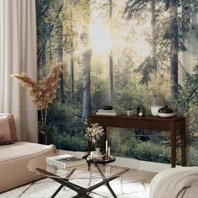 Obrázek produktu pro Samolepicí fólie na zeď - Příběhy lesa 343x245 cm Krajiny c-C-0032-a-d