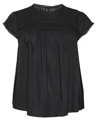 Productafbeelding van Vero Moda 5715100883525, Top, Volwassenen, Dames, Zwart, XS, Zonder mouwen