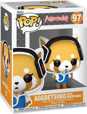 Zdjęcie produktu dla Funko Pop! Aggretsuko z Słuchawkami – Winylowa Figurka Popkulturowa
