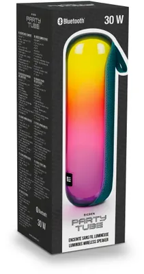 Produktbild von BIG BEN PARTYBTTUBEBK, 30 W, 20 - 20000 Hz, 90 dB, Kabellos, 10 m, USB Typ-A, USB Typ-C