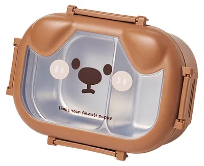 Immagine prodotto di Contenitore per il pranzo in acciaio inossidabile per bambini – ideale per la scuola e per i picnic