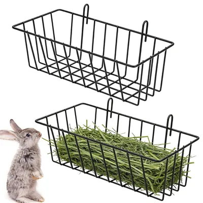 Obrázek produktu pro 2 kusy držáků na seno pro králíky a malá zvířata