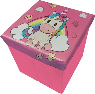Produktbild von Einhorn-Spielzeugpouf