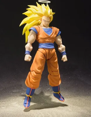 Produktbild von Dragon Ball Z S.H. Figuarts Actionfigur SSJ 3 Son Goku 16 cm