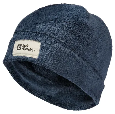 Zdjęcie produktu dla Czapka dziecięca uni Jack Wolfskin Nepali, model typu beanie, kolor: granatowy (Midnight Sky), uniwersalny rozmiar
