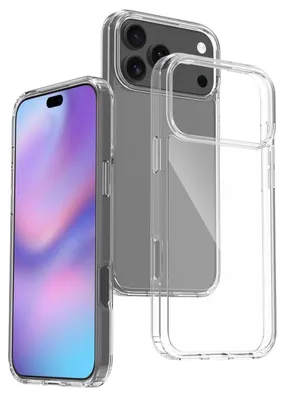 Produktbild von Mobigear Crystal – Transparente Schutzhülle für das iPhone 17 Pro Max, Hartschalen-Rückseite – Transparent