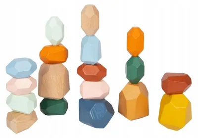 Obrázek produktu pro Small Foot Balanční kameny Safari zručnostní hra Montessori