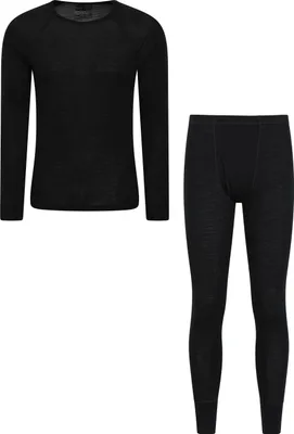 Obrázok produktu pre Mountain Warehouse - Pánska súprava termoprádla MW1404 (4XL Regular) (Black)