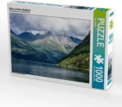 Produktbild von Calvendo Blick auf dem Storfjord 1000 Teile Puzzle quer 640x480mm, Ködder Rico; 7295037