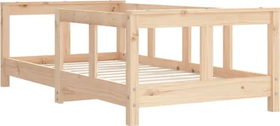 Produktbild von "im Sonderangebot"Kinderbett - CLORIS - Jugendbett eleganten Design - 70x140 cm Massivholz Kiefer - NeuMöbel8841145
