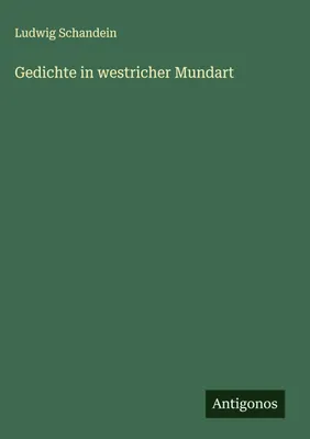 Produktbild von Gedichte in westricher Mundart