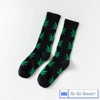 Produktbild von Unkrautsocken | 1 Paar | schwarz mit grün