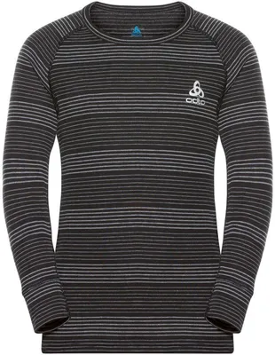 Produktbild von Kinderunterwäsche-Set Odlo Set long ACTIVE WARM ECO SET Größe 152 cm Schwarz-Grau