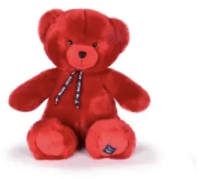 Obrázok produktu pre Maïlou, plyšová hračka, červený medvedík, 50 cm - mailou