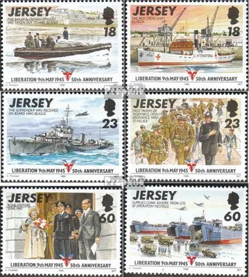 Produktbild von Briefmarken GB - Jersey 1995 Mi 695-700 (kompl.Ausg.) postfrisch Besetzung
