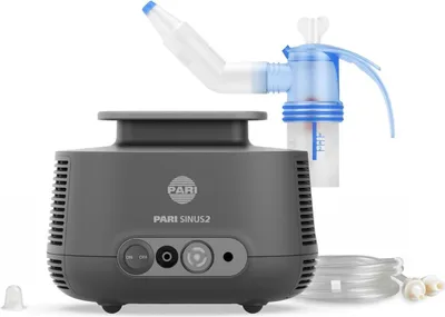 Produktbild von PARI Inhalationsgerät für Erwachsene & Kinder – Aerosolgerät für Inhalationstherapie, mit Mundstück, 2-teilig
