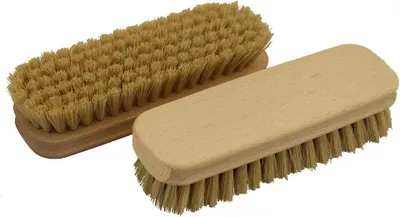 Produktbild von Glanzbürste - Schuhglanzbürste Hell 17,5 cm x 5,5 cm - Borsten 2,5 cm