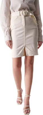 Zdjęcie produktu dla Spódnica Salsa Jeans Regular Glamour Beige 30 Woman Beige 30