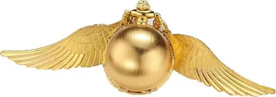 Produktbild von Goldener Schnatz Taschenuhr mit Halskette - in Box