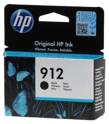 Obrázek produktu pro HP 912      Schwarz             Tintenpatrone 8,29ml