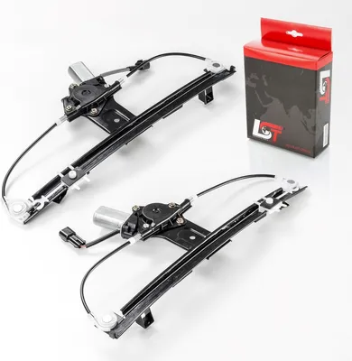 Produktbild von 2x Elektrischer Fensterheber mit Motor Set vorne links rechts für FIAT DOBLO 119