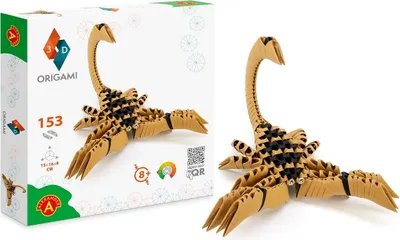 Image de Alexander Toys ORIGAMI 3D - Scorpion - 153 pièces