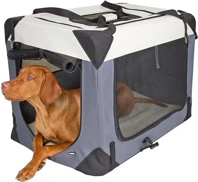 Immagine prodotto di Scatola di trasporto Journey, 81x58x58cm, grigio/beige