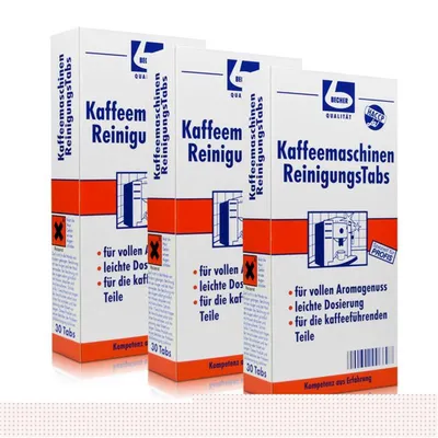 Produktbild von Dr. Becher Kaffeemaschinen Reinigungs Tabs 3x10 stk. (3er Pack)