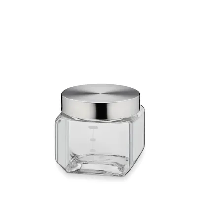 Immagine prodotto di Vaso Kela da 0,75 litri in vetro ISA con coperchio in acciaio inox