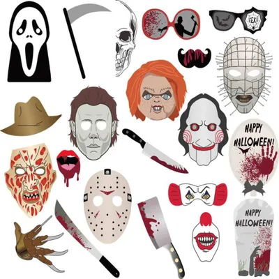 Produktbild von Oblique Unique 22 Fotorequisiten Foto Props Fotoaccessoires Halloween Masken