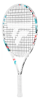 Immagine prodotto di Racchetta da tennis Tecnifibre Tempo IGA, bianca/multicolore, 24 pollici