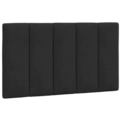 Obrázek produktu pro Polštář na čelo postele Hanko černý 80 cm samet