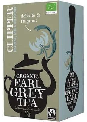 Productafbeelding van Clipper Earlgrey tea  (20 stuks)