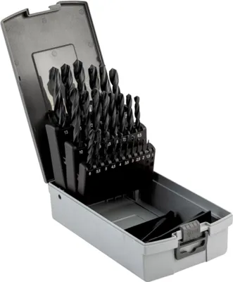 Zdjęcie produktu dla Zestaw wierteł krętych Bahco HSS-R do metalu - 25 szt.