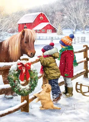 Produktbild von Christmas Pony by Simon Treadwell