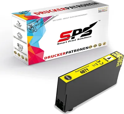 Produktbild von Kompatibel für Epson WorkForce Pro WF 4745 DTWF / C13T07U440 / 407 Druckerpatrone Gelb