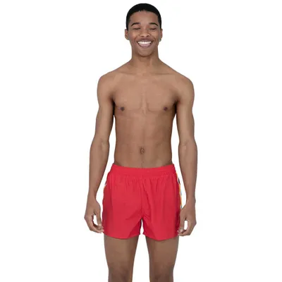 Produktbild von Speedo Badehose 13 Fed für Herren, klassisches Retro-Design, Farbe Rot, Größe XL