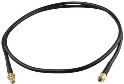 Obrázek produktu pro Feminizovaný prodlužovací kabel antény RG58, koaxiální propojovací kabel 1 m/3 stopy pro námořní VHF vysílačky
