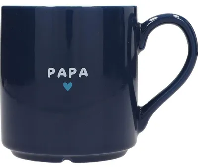Produktbild von Lieblingsbecher Tasse Henkeltasse mit Spruch, 300 ml - Papa