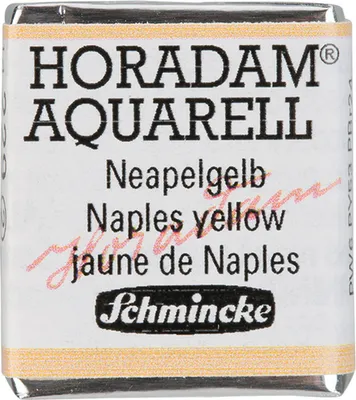 Schmincke HORADAM Aquarell Neapelgelb Aquarell  14 229 044 1/2 Naepfchen