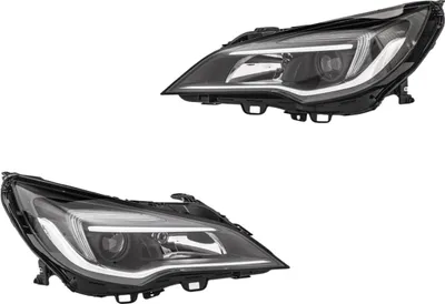 Produktbild von Hauptscheinwerfer-Set links rechts 12 V H7/H1 Halogen HELLA für u.a. OPEL ASTRA