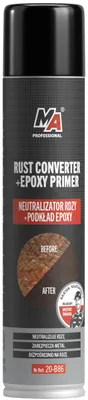 Zdjęcie produktu dla MA PROFESSIONAL Neutralizator rdzy i podkład epoksydowy w sprayu, 600 ml