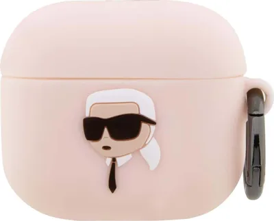 Obrázok produktu pre Puzdro Karl Lagerfeld Silicone Karl Head 3D Na Airpods 3 - Rôzne