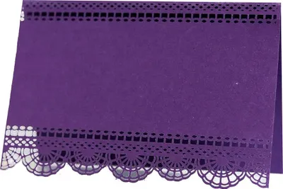Image de 50 cartons de table pour la table (violet)