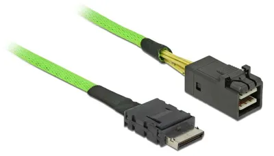 Produktbild von DeLOCK 85694, 0,5 m, SFF-8611, SFF-8643, Gerade, Gerade, Männlich/Männlich